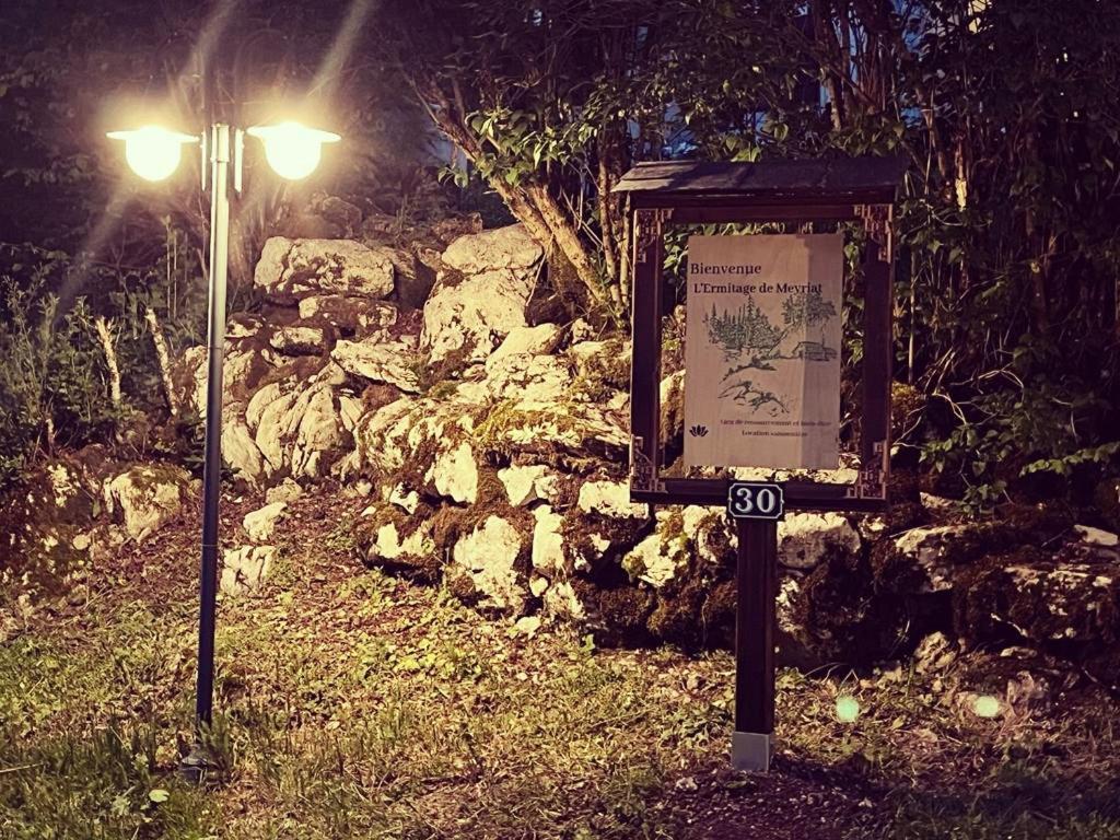 Villa L'Ermitage De Meyriat Brenod Esterno foto